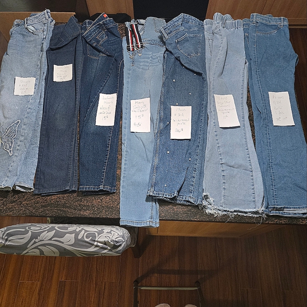 Girl Denim Jeans Collection
